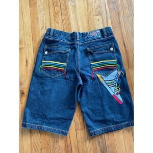 Coogi rainbow sneaker shorts jorts men’s 40